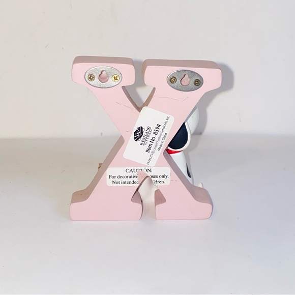 Westland Giftware Peanuts Snoopy Alphabet Letter X Snoopy Playing Xylophone - Picture 4 of 11